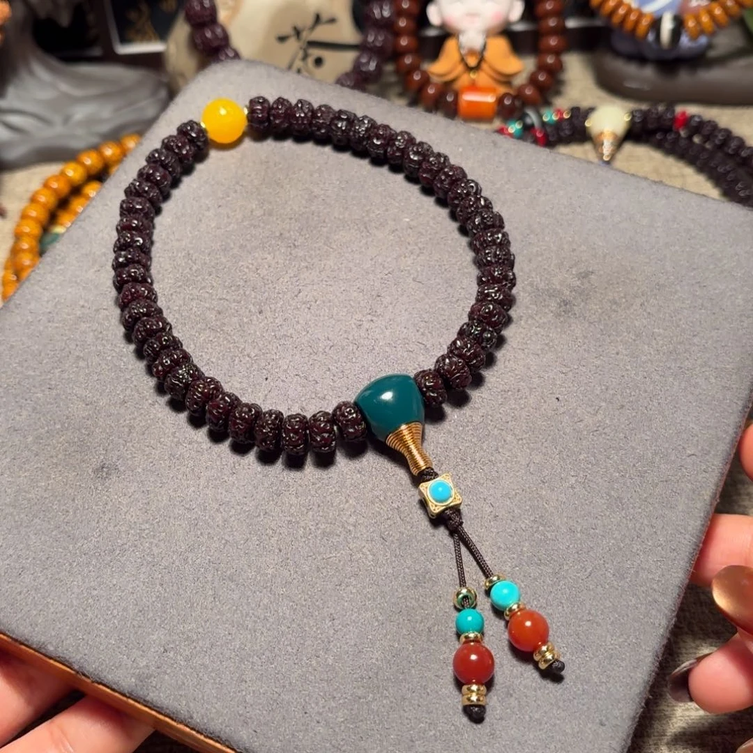 吊坠金刚菩提黑金刚手持9mm