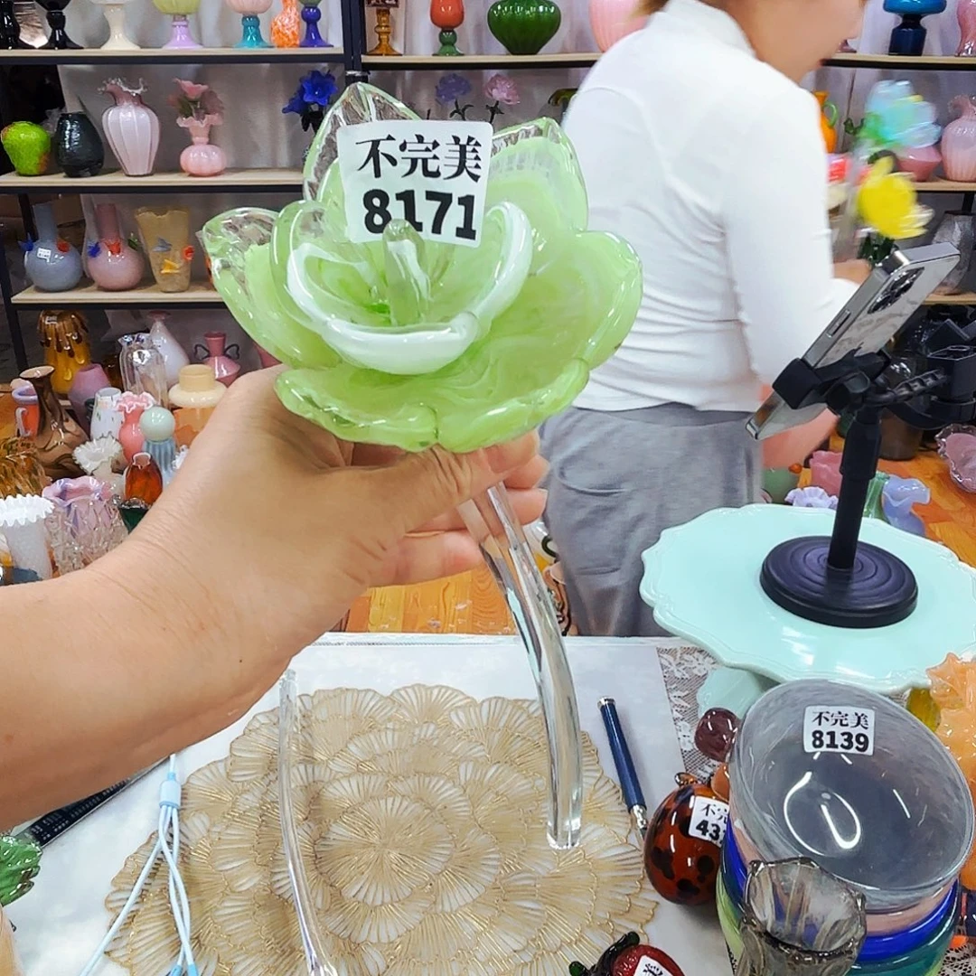 琉璃8171荷花不完美短杆