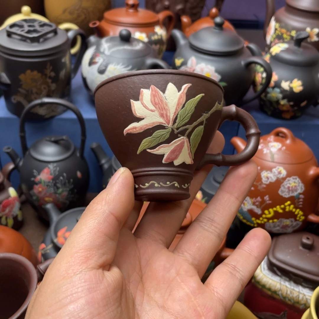 茶杯紫砂紫砂主人杯100cc