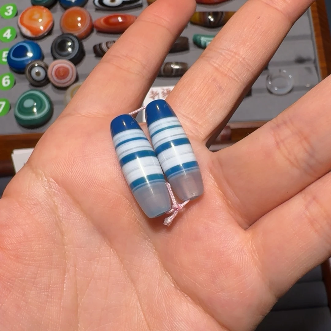 野***师玛瑙/玉髓未镶嵌珠宝半成品