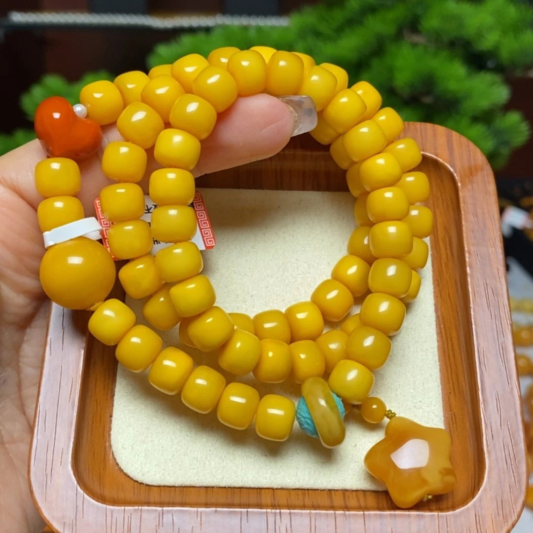 【闪购商品】手链蜜蜡未镶嵌手串