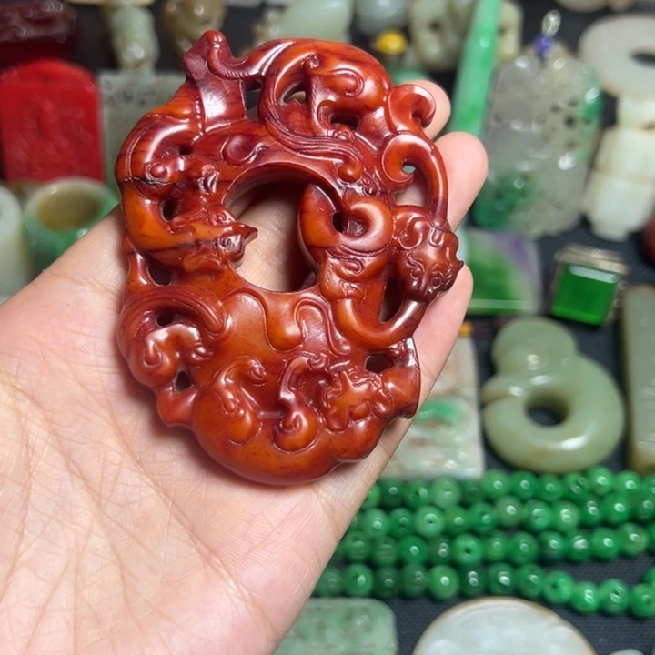 吊坠滴血莲花菩提