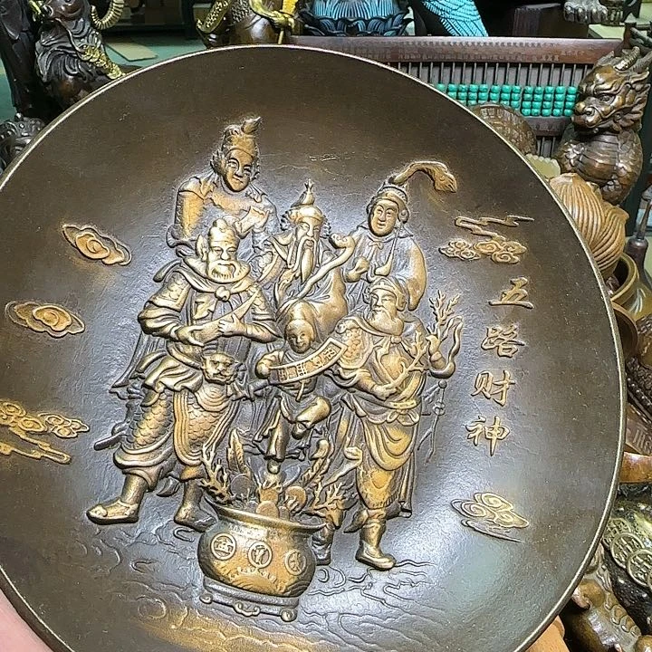 铜器办公室茶室摆件
