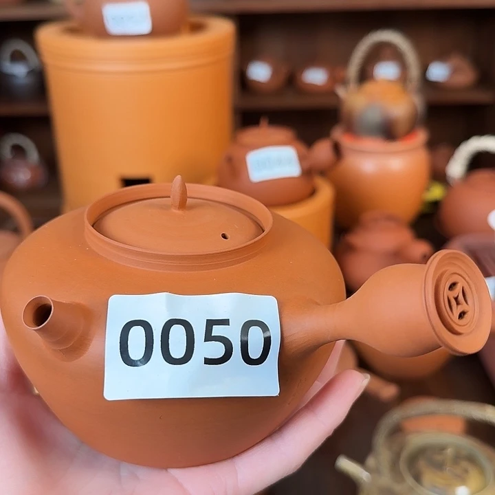 云***卷红泥潮州全手工砂铫壶