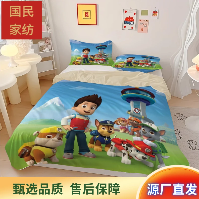 水星甄选汪汪队大队夏被全棉儿童卡通可爱学生单人幼儿园婴儿夏天