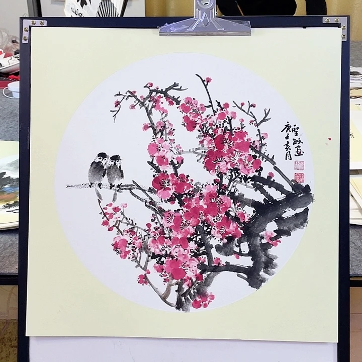 国画张圣敏先生纯手绘作品