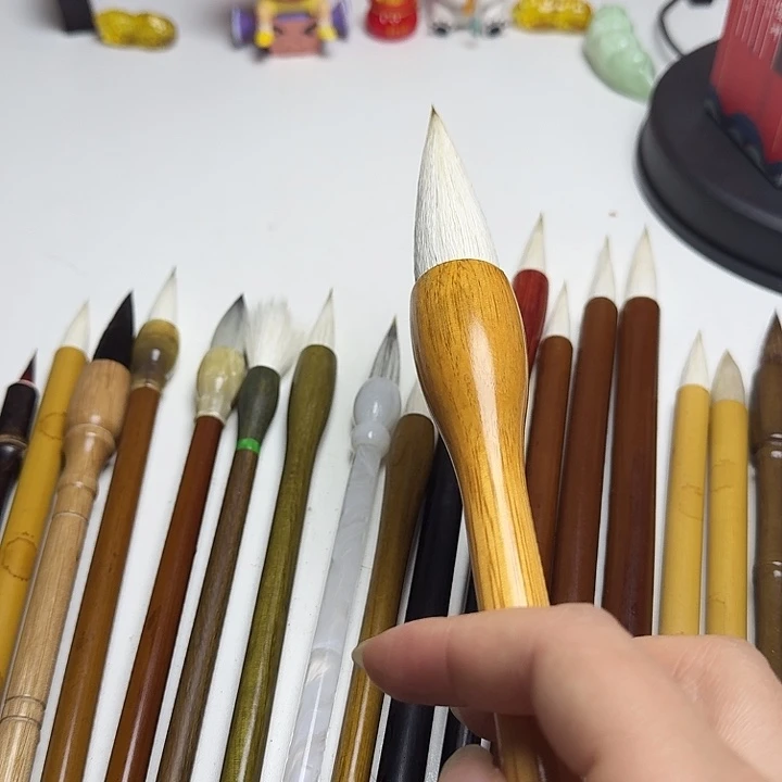 毛笔书法作品斗笔