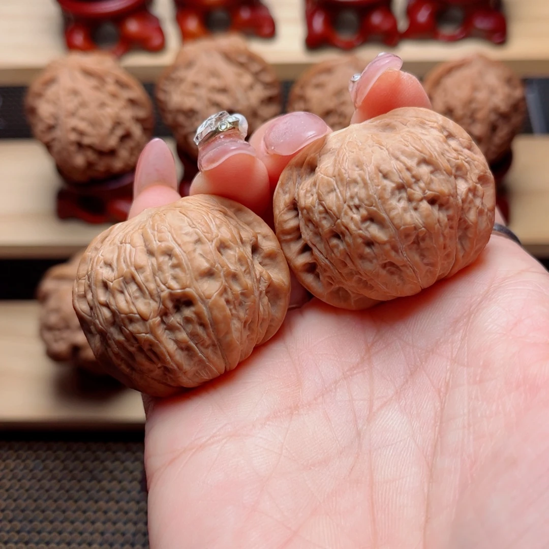 文玩核桃把件铁锤