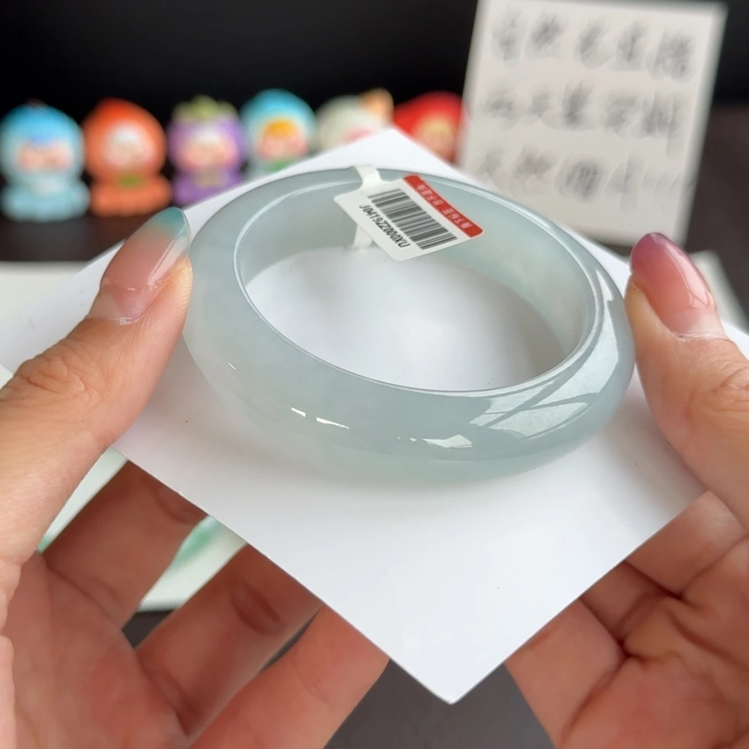 翡翠未镶嵌手镯31号 51.5