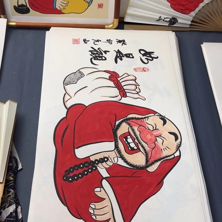 国画禅意画纯手绘作品