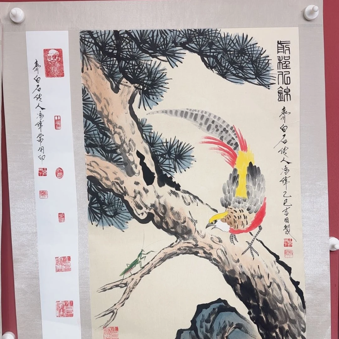 国画冯伟老师手绘作品