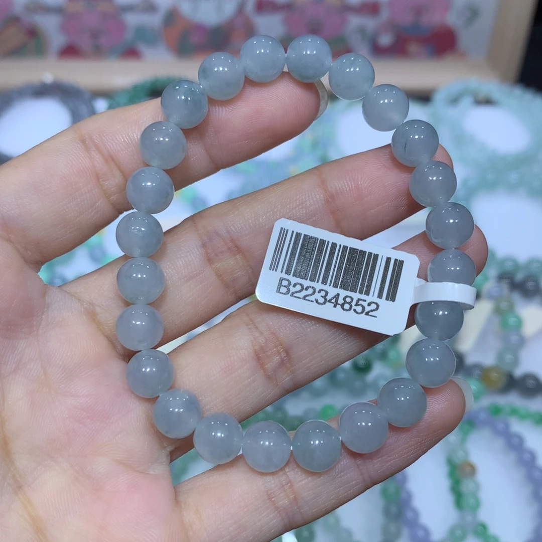 翡翠未镶嵌手链天然