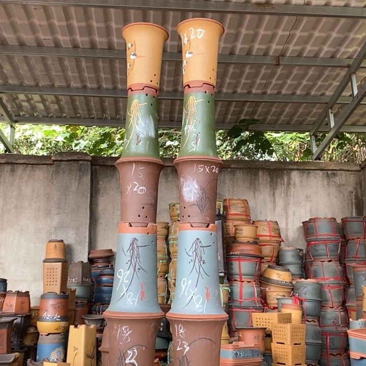 紫砂花盆盆栽花卉苗木