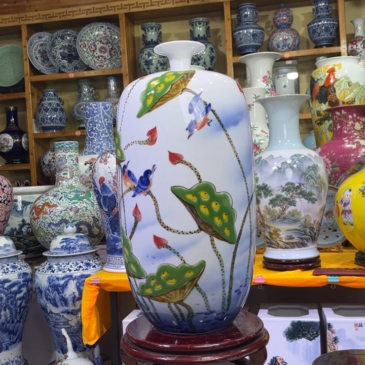 景德镇陶瓷花瓶摆件