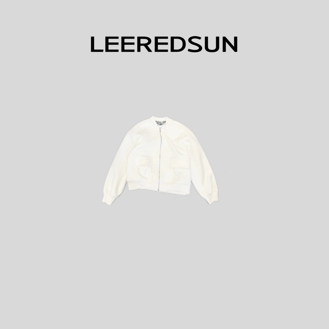 LEEREDSUN "动物世界" 刺绣夹棉口袋百搭夹克外套YY01WT3043