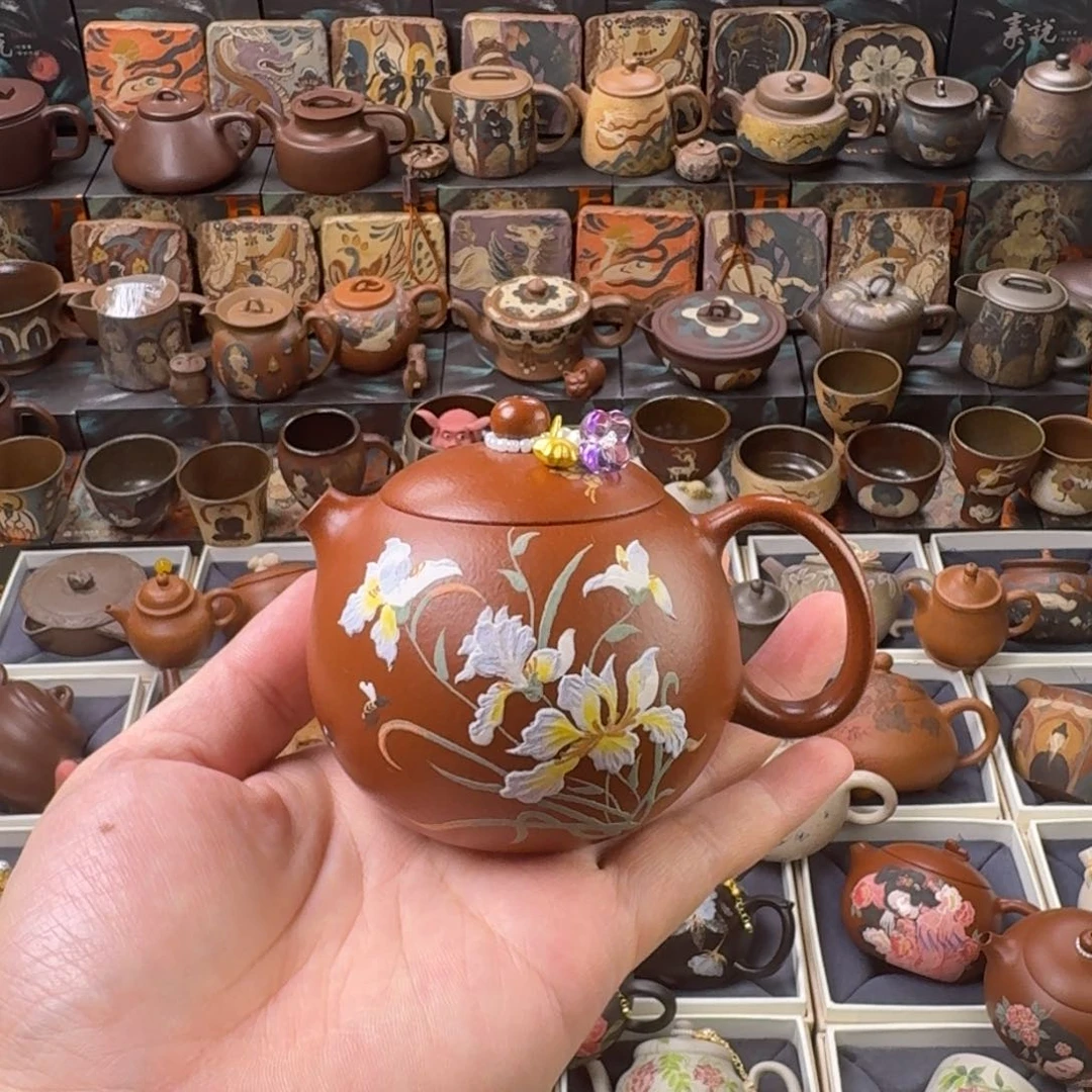 茶壶紫砂150cc原矿精工半手