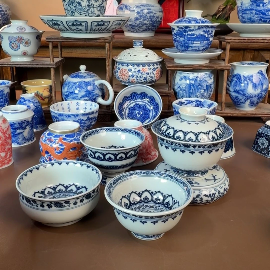 景德镇陶瓷手工手绘