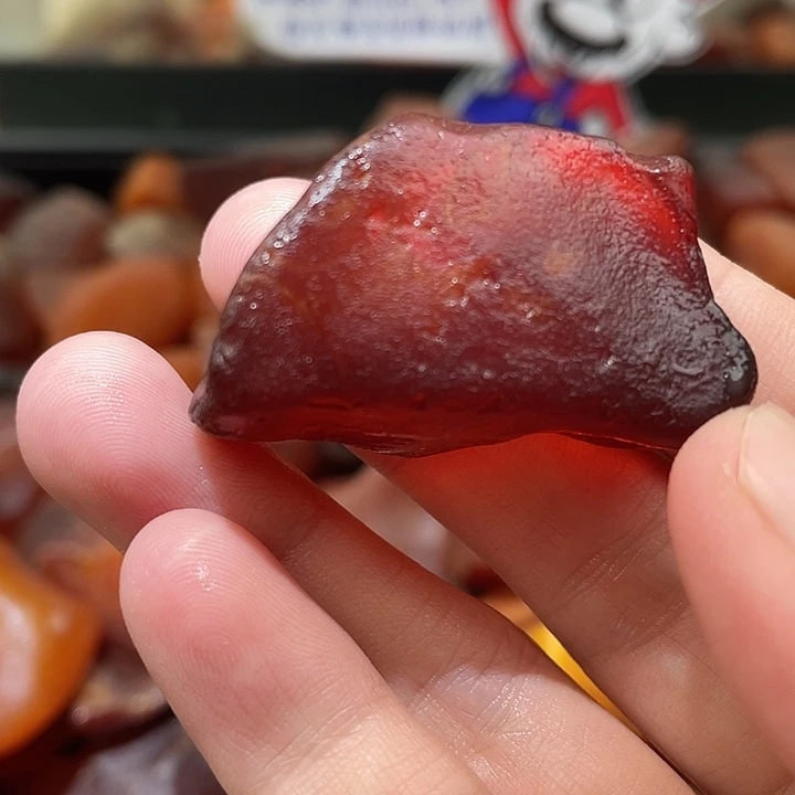 裸石琥珀未镶嵌海漂挂件牛气冲天器型