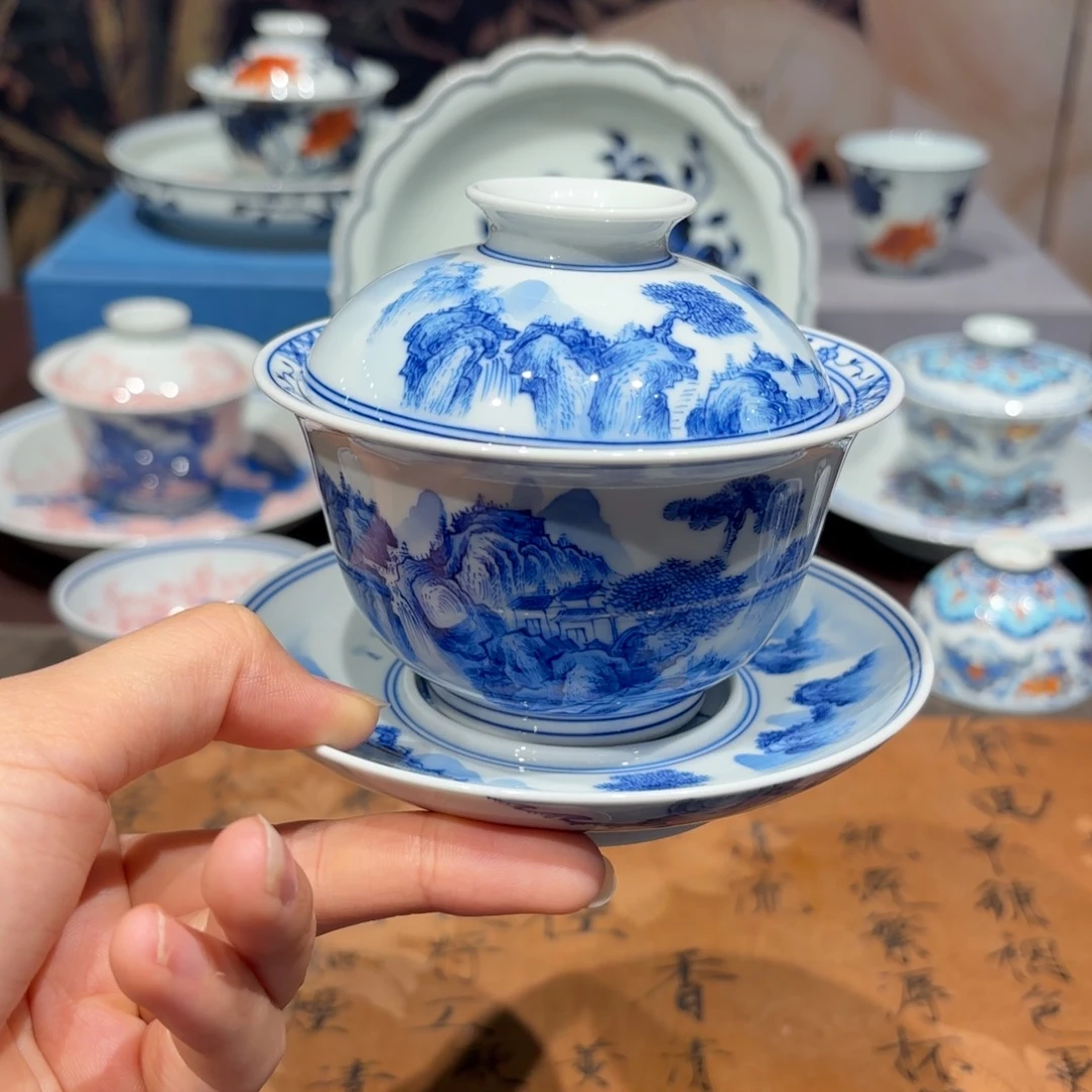 手工手绘陶瓷茶具