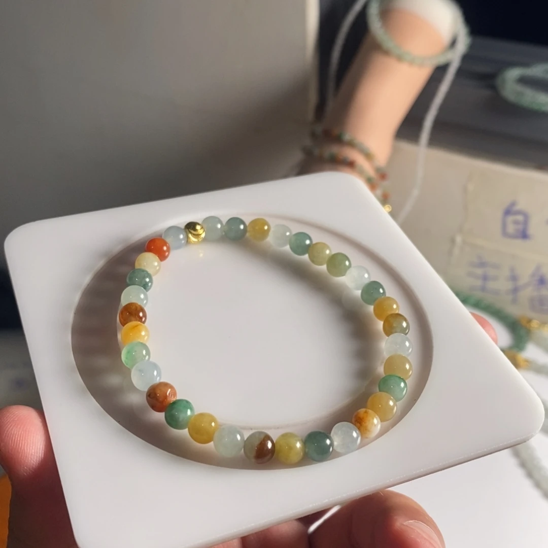 定制翡翠未镶嵌3 缅甸翡翠A货卡6.1