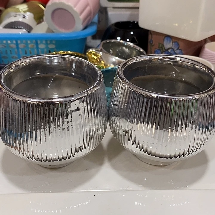 摆件陶盆有孔 微瑕介意勿拍