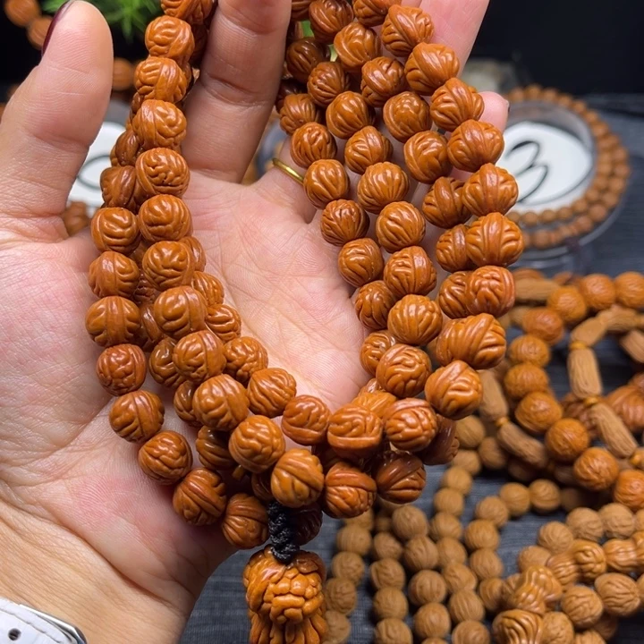 手串桃核小金蟾脖挂