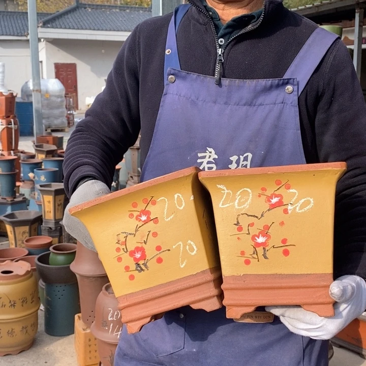 紫砂花盆紫砂花盆盆栽花卉苗木种植