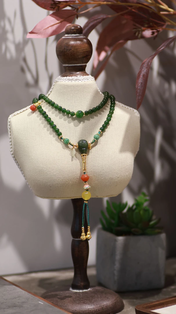 原创S925和田玉项链J249【多样性发一】Y