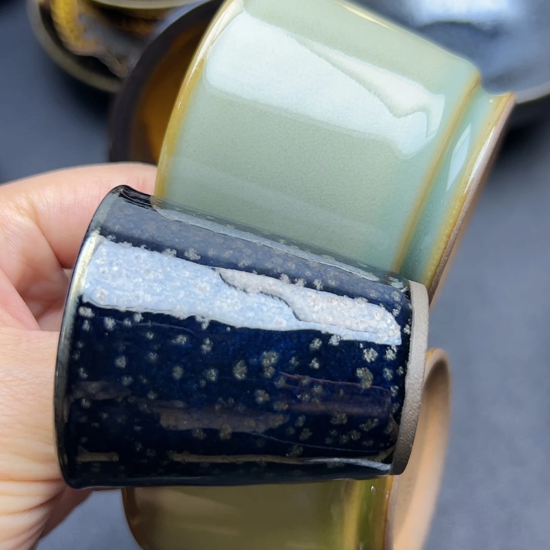 【闪购商品】茶盏百*堂建窑建盏主人杯