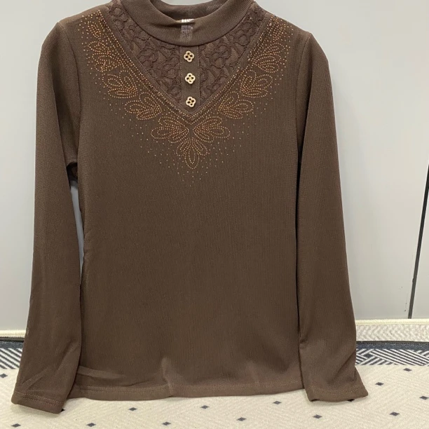 3378-1#新款女装加绒上衣