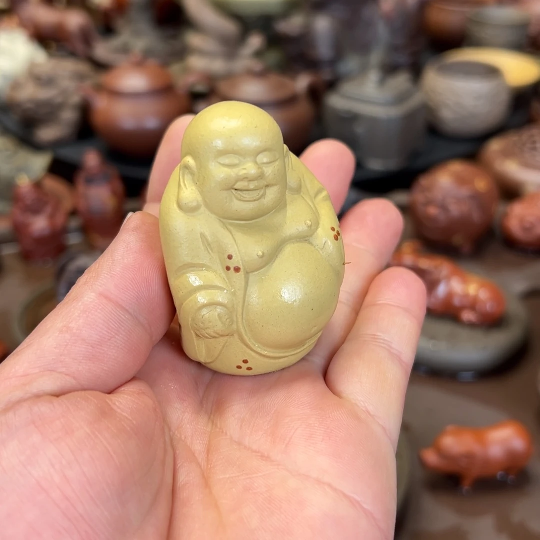 茶宠紫砂紫砂茶宠 微瑕