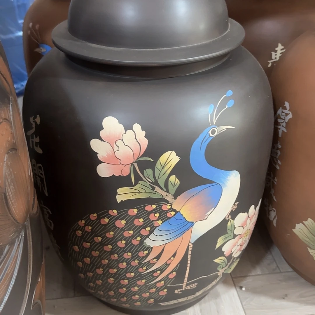 开***）缸建水紫陶大三号茶缸