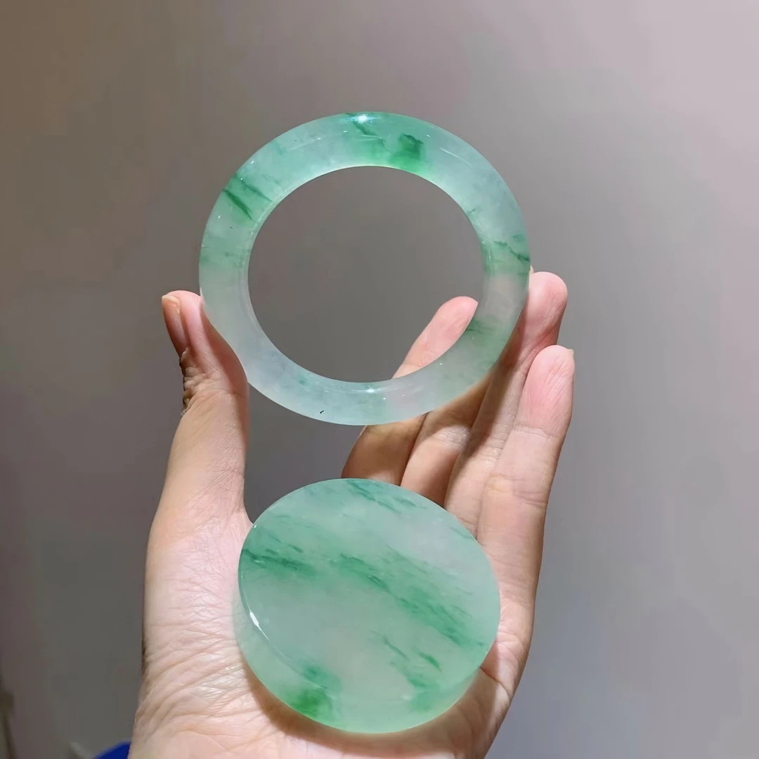 时尚缅风美人翠饰品手镯【直播专用链接】