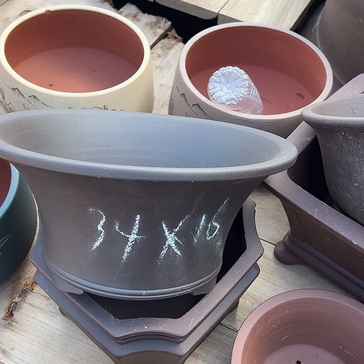 紫砂花盆透气花盆