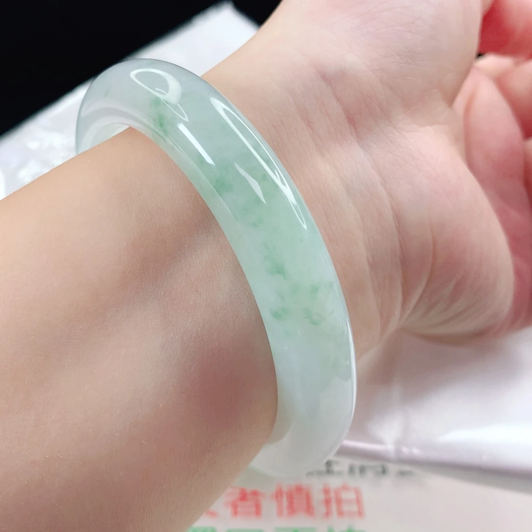 未镶嵌手镯翡翠正圈60.6
