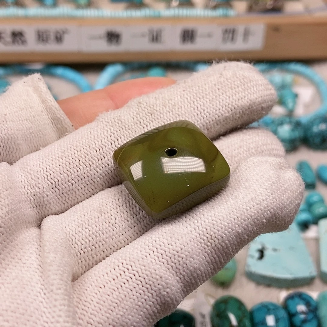 未镶嵌绿松石珠宝半成品
