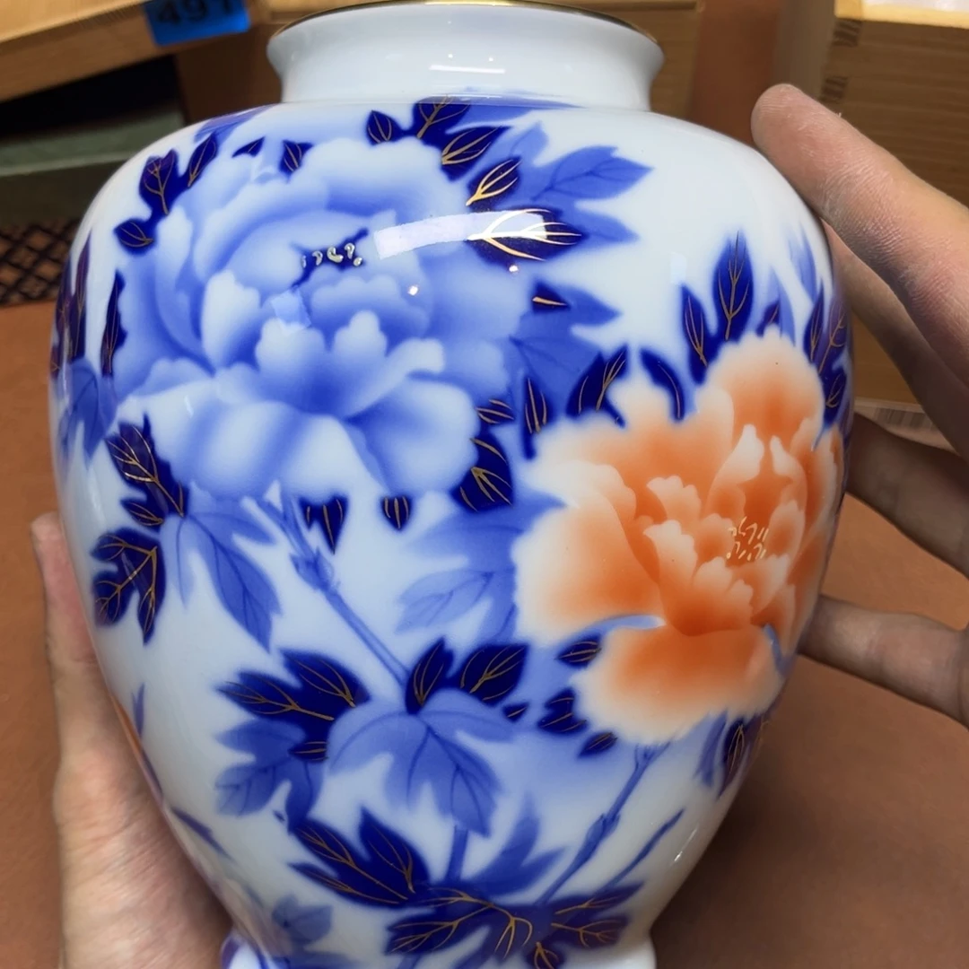 瓷 工艺品茶周边 红红火火