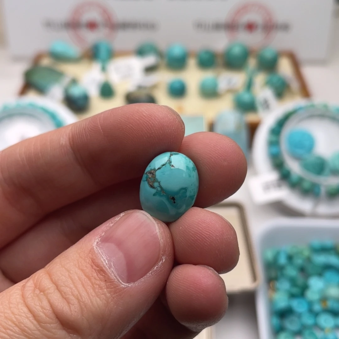 玛瑙/玉髓未镶嵌绿松石