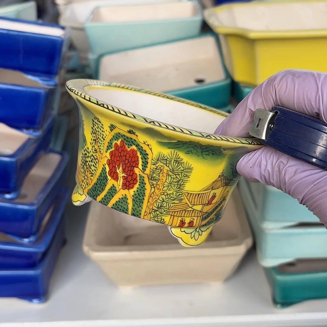 紫砂花盆紫砂工艺品