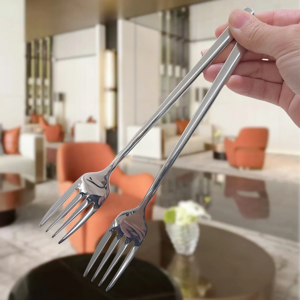 316不锈钢韩式一号叉子韩式酒店家用牛排刀叉如意西餐具套装