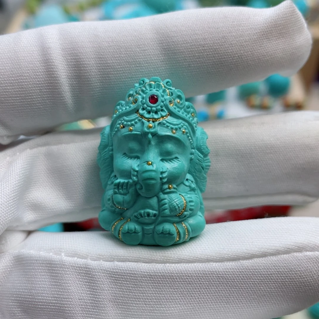 绿松石珠宝奇石未镶嵌