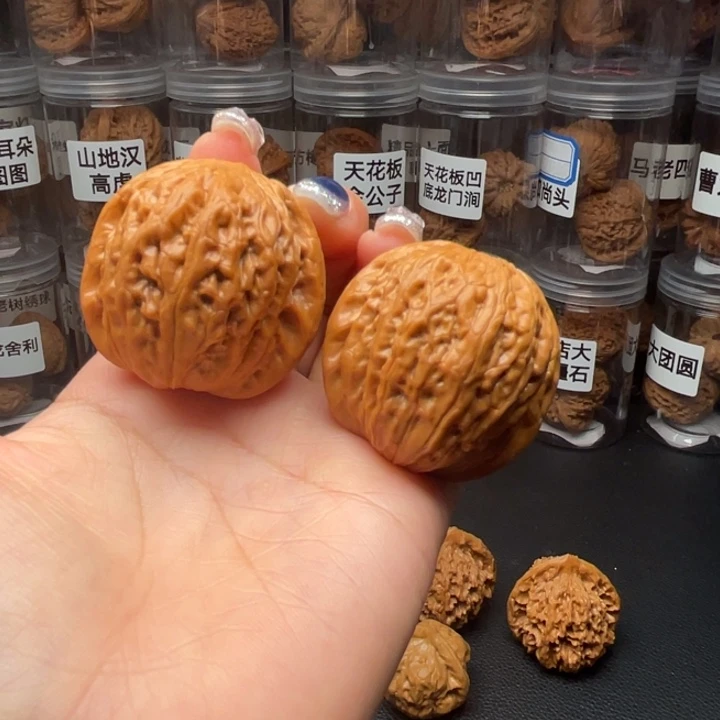 吊坠文玩核桃铁锤38