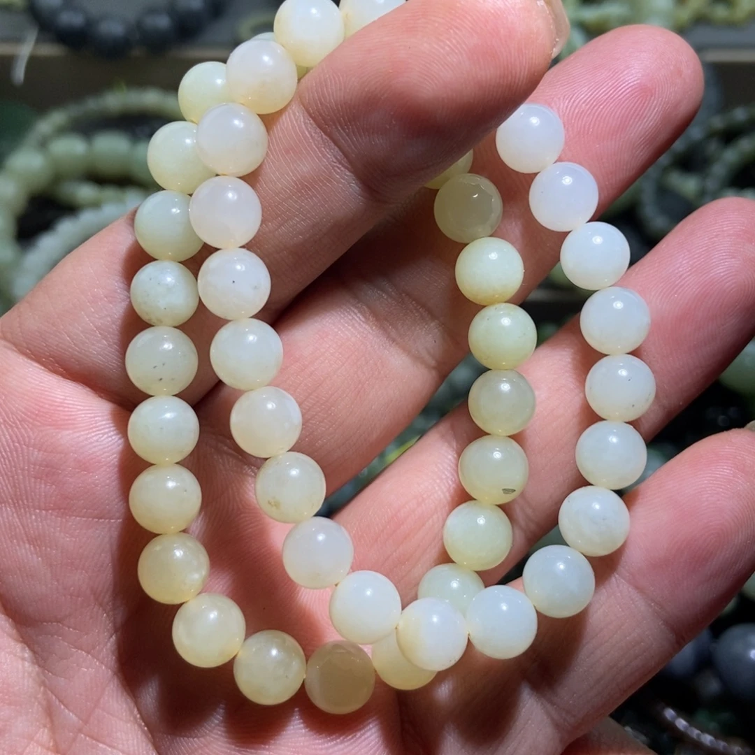 和田玉（糖玉）未镶嵌手链