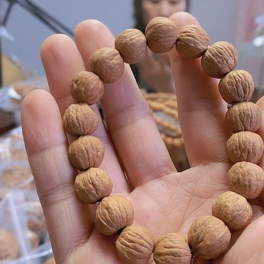 【闪购商品】把件文玩核桃猴头铁锤手串