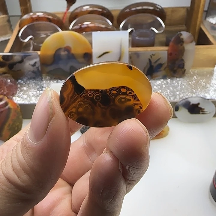 玛瑙/玉髓未镶嵌颈饰