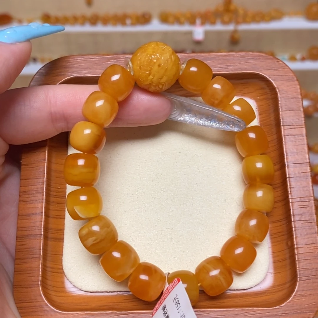 【闪购商品】未镶嵌蜜蜡手链手串