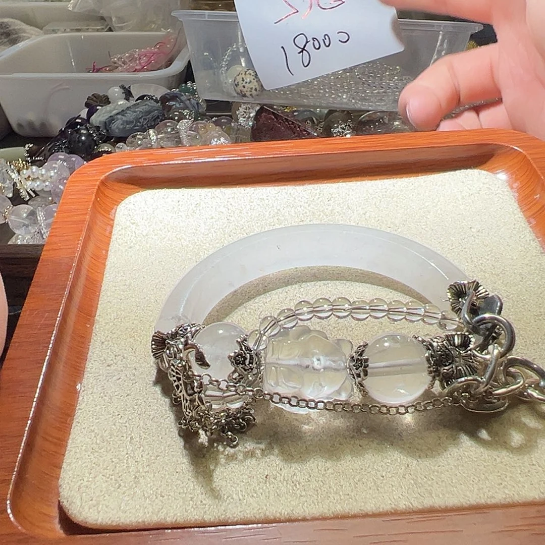 未镶嵌手链水晶水晶手链