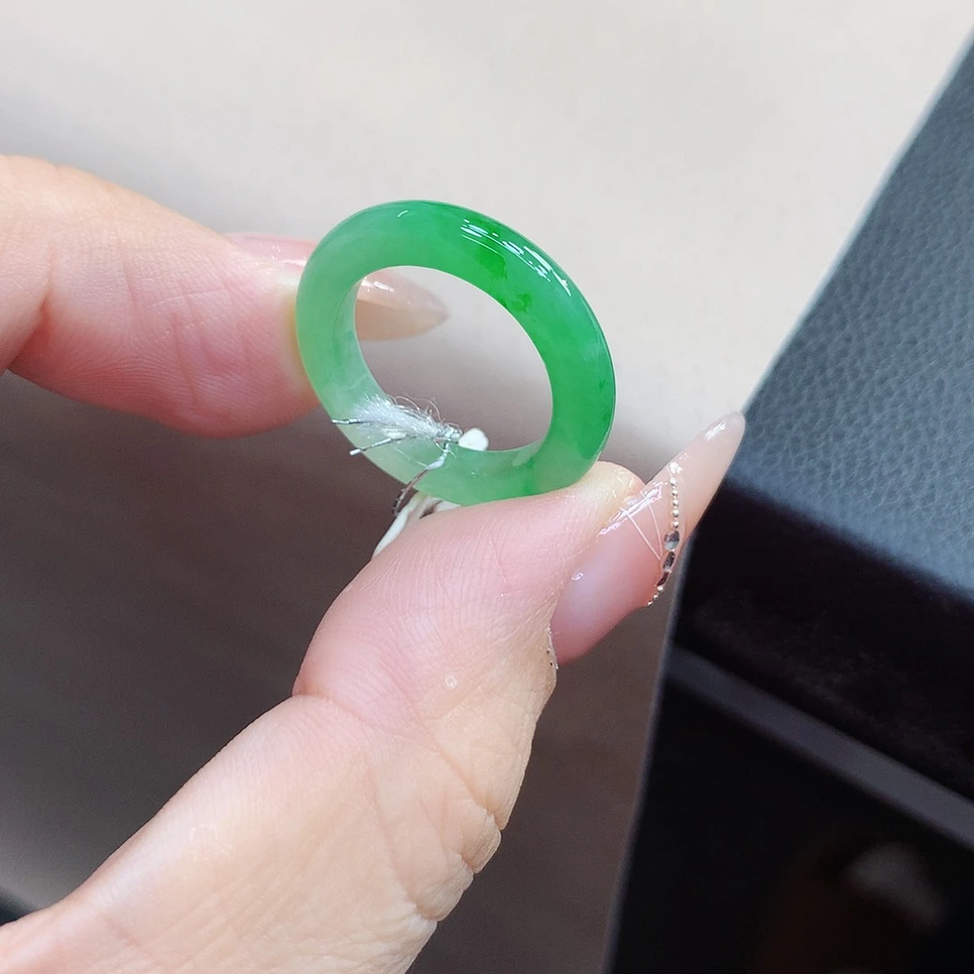 未镶嵌戒圈翡翠12.13号