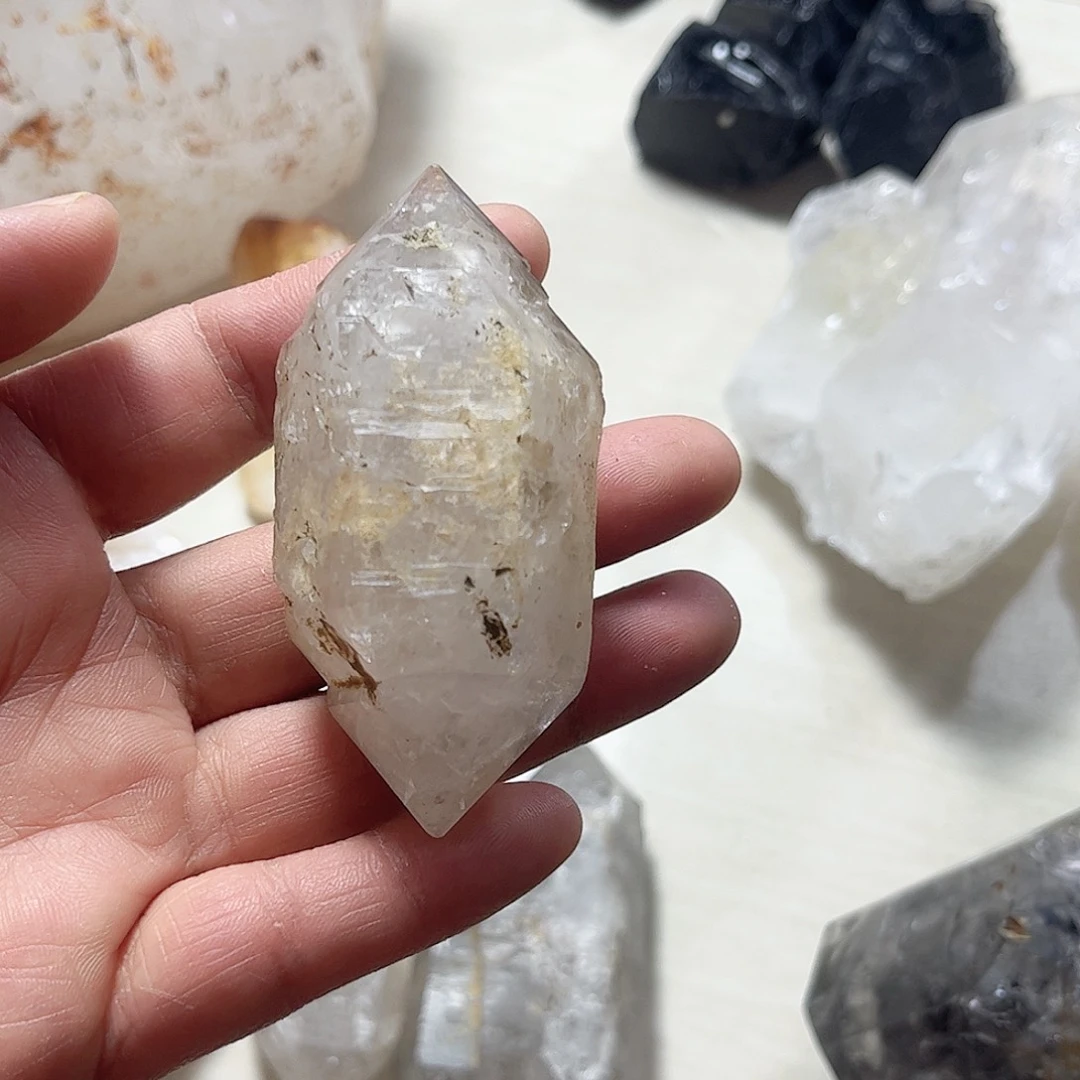 水晶天然水晶原石未镶嵌妞*果