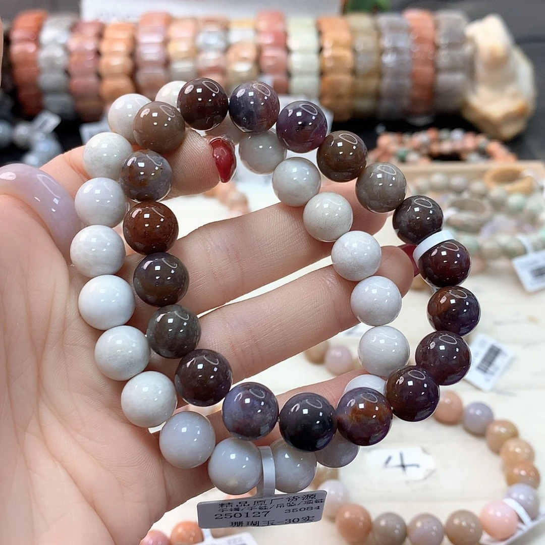 硅化珊瑚（珊瑚玉）手链未镶嵌马****果202